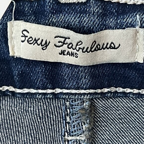 Sexy Fab Women's Blue Denim Jeans Size 11 Boot Cut Comfort Fit Stretch NWT - Picture 7 of 16
